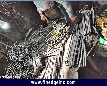 Wrought Iron Hardware Gate Grills Railing Fencing Hardware Parts manufacturers exporters in India Punjab Ludhiana