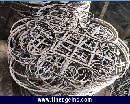 Wrought Iron Hardware Gate Grills Railing Fencing Hardware Parts manufacturers exporters in India Punjab Ludhiana