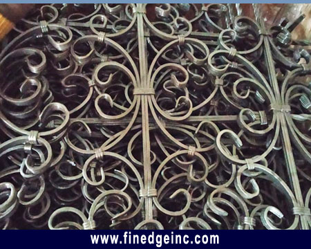 Wrought Iron Hardware Gate Grills Railing Fencing Hardware Parts manufacturers exporters in India Punjab Ludhiana