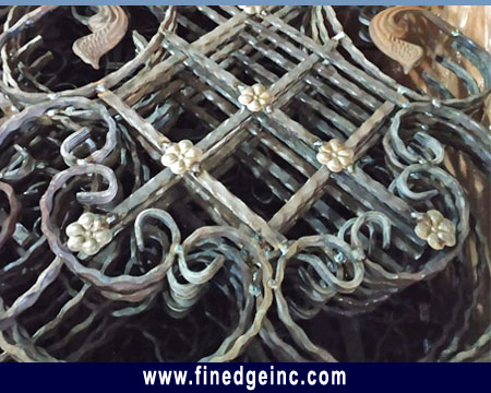 Wrought Iron Hardware Gate Grills Railing Fencing Hardware Parts manufacturers exporters in India Punjab Ludhiana