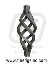 Wrought Iron basket - Ornamental Iron basket - gate baskets - mild steel baskets - twisted wire baskets - gate hardware - gate parts manufacturers exporters suppliers in india