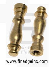 brass finials - decorative brass finials - gate brass finials  manufacturers exporters suppliers in india