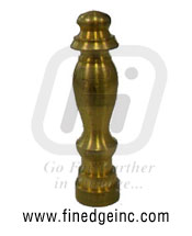 brass finials - decorative brass finials - gate brass finials  manufacturers exporters suppliers in india