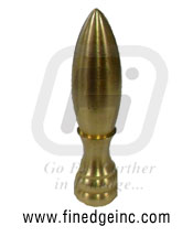 brass finials - decorative brass finials - gate brass finials  manufacturers exporters suppliers in india