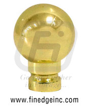 brass finials - decorative brass finials - gate brass finials  manufacturers exporters suppliers in india