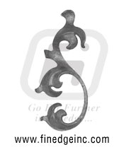 Wrought Iron Leaves and Flowers - Ornamental Iron Leaves and Flowers - gate Leaves and Flowers - cast iron Leaves and Flowers - gate hardware - gate parts manufacturers exporters suppliers in india