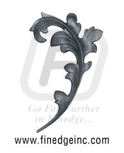 Wrought Iron Leaves and Flowers - Ornamental Iron Leaves and Flowers - gate Leaves and Flowers - cast iron Leaves and Flowers - gate hardware - gate parts manufacturers exporters suppliers in india