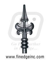 Wrought iron gates Railheads, finials, Gate heads railings Wrought iron gate hardware manufacturers exporters suppliers in india