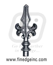 Wrought iron gates Railheads, finials, Gate heads railings Wrought iron gate hardware manufacturers exporters suppliers in india