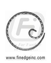 wrought iron decorative rings - Ornamental Iron decorative rings - gate decorative rings  - mild steel decorative rings - decorative rings - manufacturers exporters suppliers in india