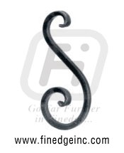 Wrought Iron scrolls - Ornamental Iron scrolls - gate scrolls - mild steel scrolls - cast iron scrolls - gate scrolls manufacturers exporters suppliers in india