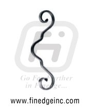 Wrought Iron scrolls - Ornamental Iron scrolls - gate scrolls - mild steel scrolls - cast iron scrolls - gate scrolls manufacturers exporters suppliers in india